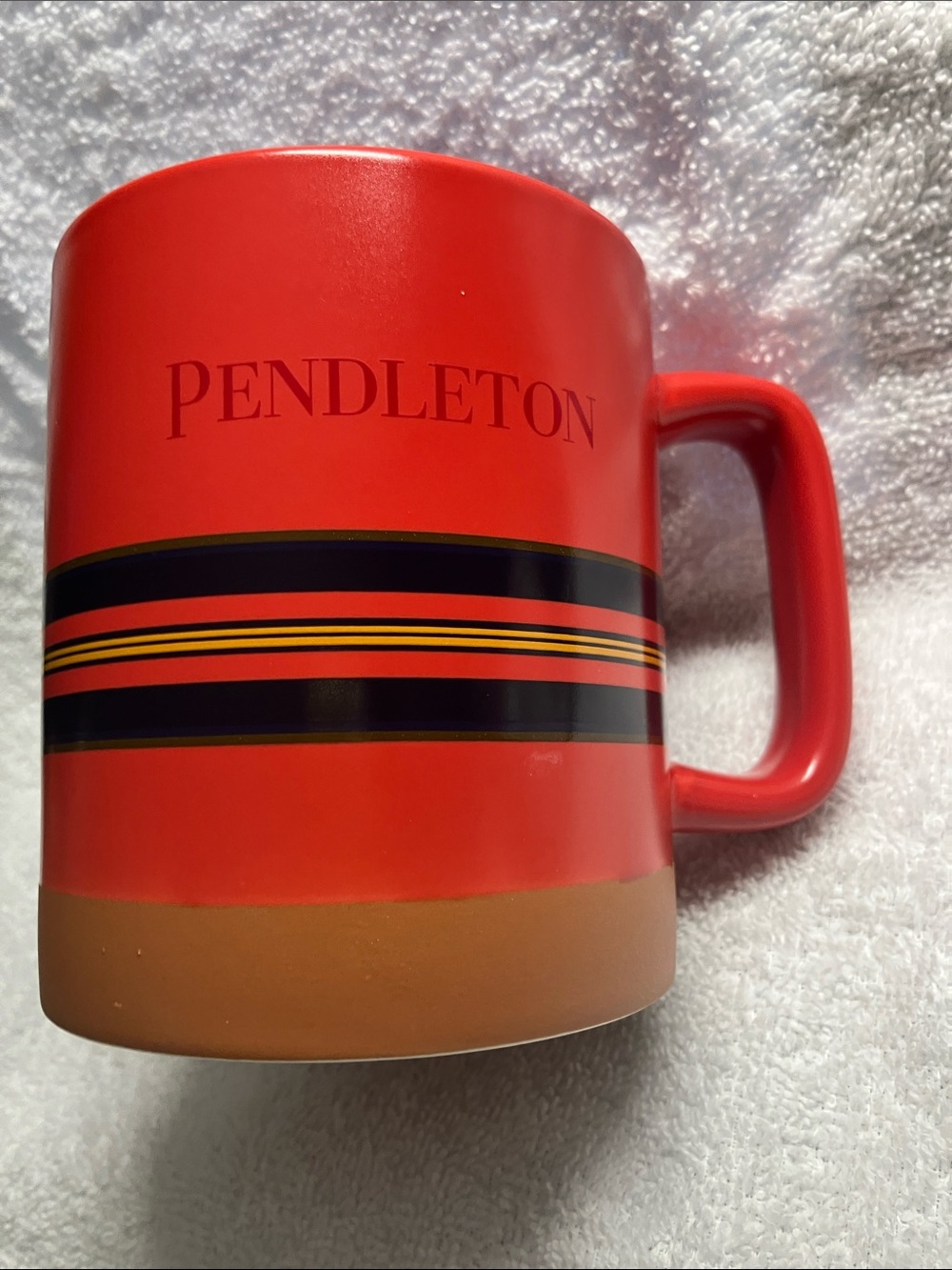 Red Pendleton Mug 18 oz